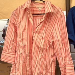 Pink button up